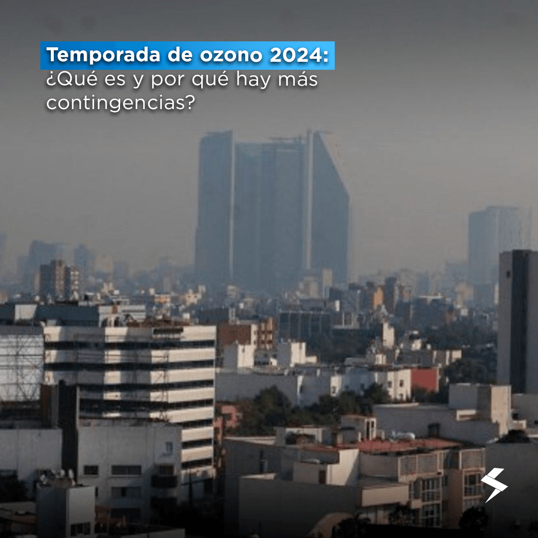 SkyAlertStorm's tweet photo. Conocida como “temporada de ozono”, se trata de una época que va de mediados de febrero a inicio de junio.
Ocurre en medio de condiciones “secas-calientes” antes de la temporada de lluvias, afectando ciudades y zonas urbanas como la Zona Metropolitana del Valle de México.
Durante estos meses, los habitantes de la metrópoli experimentarán, en varias ocasiones, una mala calidad del aire, lo que provocará la activación de protocolos.