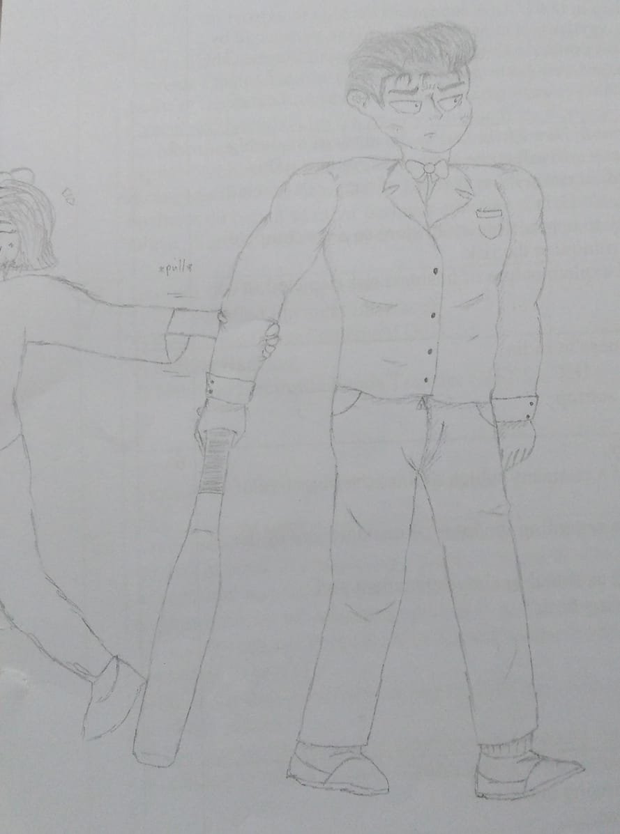 YourLocalStatic's tweet photo. 1st image: Cosmic Garou attempt.
2nd image: Genos in Metal Bat's clothes for absolutely no reason.
3rd image: Help Metal Bat he's forced on a date with a fangirl..
4th image: Tbhtsumaki

sry 4 bad image quality :/

#opm #onepunchman #metalbat #cosmicgarou #garou #genos #tatsumaki https://t.co/3aSFfWpCyP