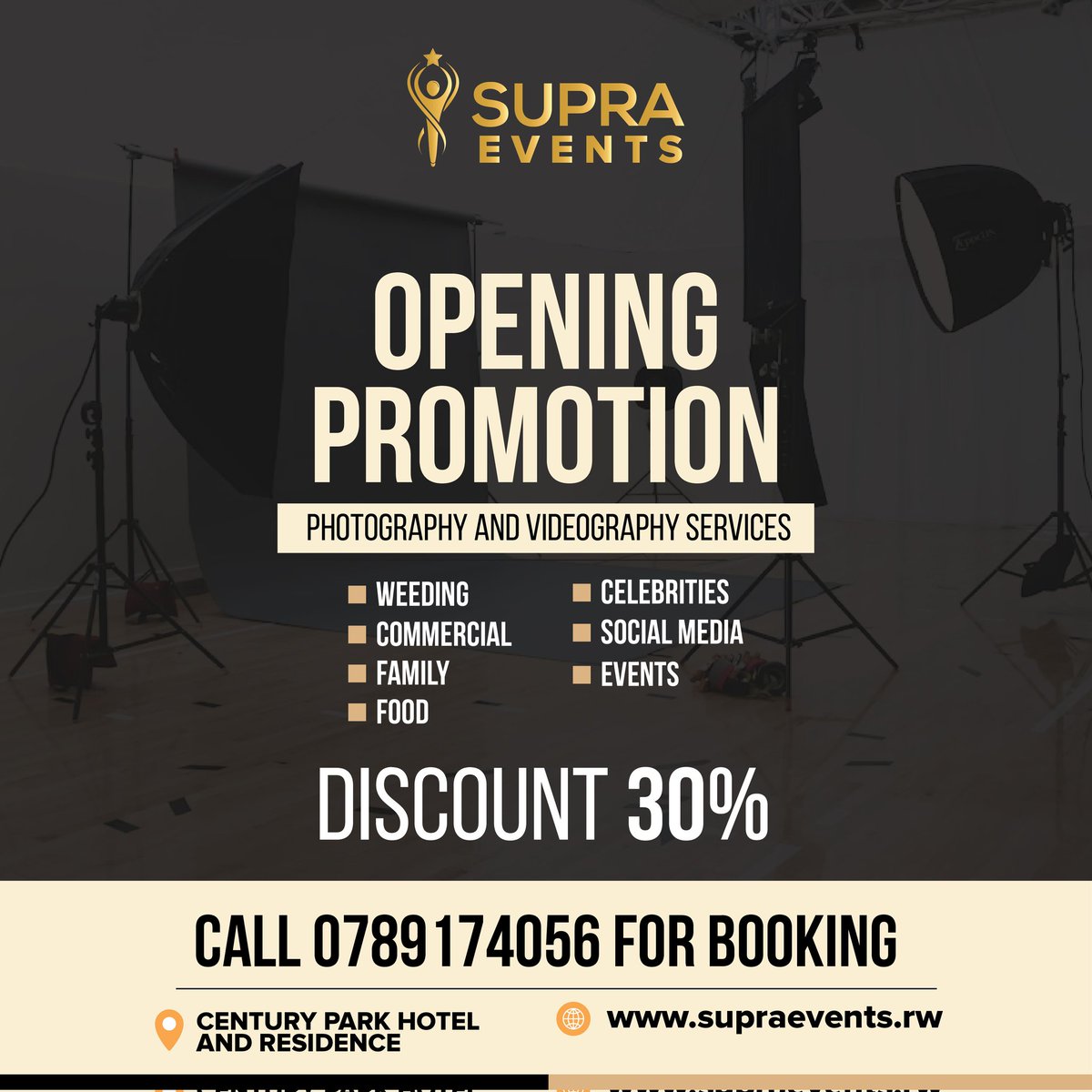 📸✨ Book now and capture your best moments with us! Enjoy a 30% discount as part of our grand opening promotion. Don't miss out on this special offer! #photography #photoshoot #grandopening #discount