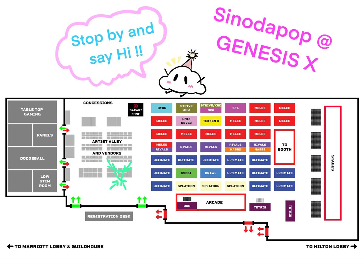 We’re at <a href="/Genesis_Smash/">GENESIS X3</a> !! 🩵
Come by and say Hi!!🎉