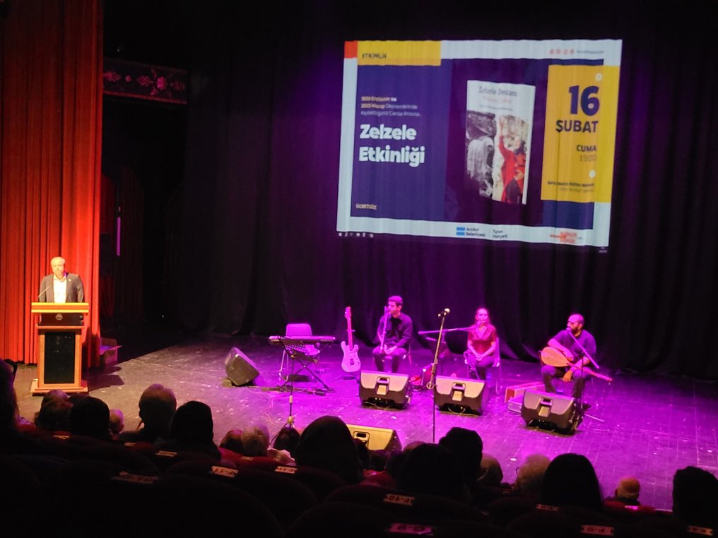 Hayat kurtarmaya devam etmek için #depremi unutturmuyoruz . 1939 da Erzincan depremini ele alan bir destan Zelzele Destanı.. 
#TuranHançerli