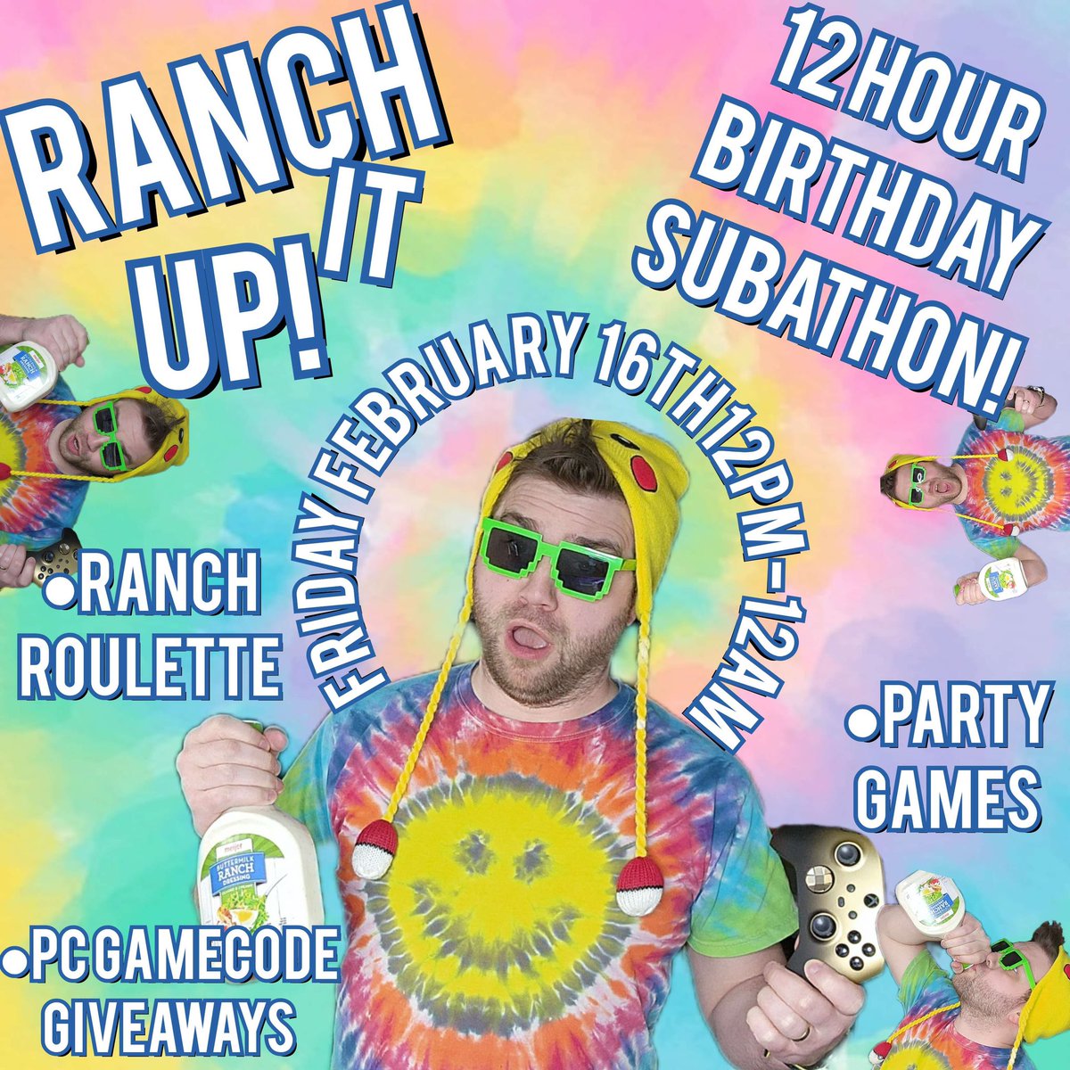 legend_of_zora's tweet photo. Go support this amazing human bean @TheRealDemako, and wish him a happy birthday during his subathon! https://t.co/oI1G6zDFRX https://t.co/wNOrNaTKLy