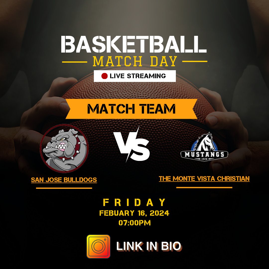 Ravenn86029606's tweet photo. The Monte Vista Christian (Watsonville, CA) varsity basketball team has a home playoff game vs. San Jose (CA) today @ 7p.

Live in https://t.co/cT6wkUdNYs

#varsitybasketballteam #FursuitFriday #TheMonteVistaChristian #SanJose #Versus #basketball #Livestream https://t.co/kFrgIOr3wW