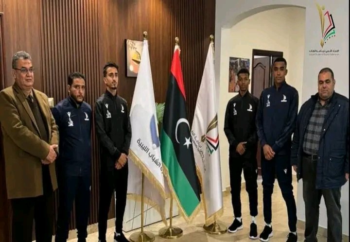 fasuafrica's tweet photo. @libyanssf Delegation 🇱🇾🇱🇾 to the 2024 FISU World University Championship Cross Country that starts tommorow in Muscat, Oman

Read more about the @FISU event here 👇🏾
https://t.co/s0atrsvRJa

#WeAreAfrica 
#NousSommesLAfrique 
#FISUCrossCountry 
#FISUChampionships 
#Muscat2024 https://t.co/flcIlbWWdC