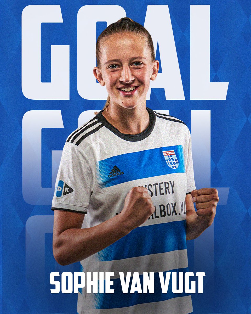 81' ⚽️ DOELPUNT PEC Zwolle Vrouwen! Invalster Sophie van Vugt schiet de bal binnen: 1-2! 

#pecfor #peczwollevrouwen