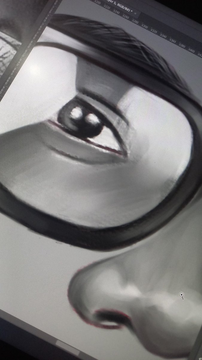 iamgoldengfx's tweet photo. It's fun painting in black and white values. No worries of skin tones, but trust me, it's tricky 🤪 #NewArtAlert📢 

Veekee James 1 USD https://t.co/cnlIKbhF2L