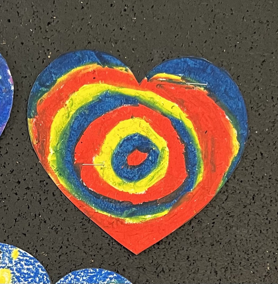 Heart - Art! Learning about various artists and creating hearts inspired by their work! Van Gogh, Mondrian, Kandinsky and Pollock! #6Hunter <a href="/AdesElem/">Astral Drive Elem</a>