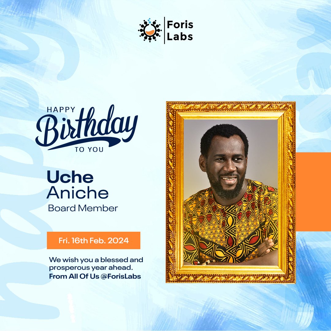 ForisLabs's tweet photo. Happy Birthday Uche Aniche

Here's to celebrate you and the works you put in for the growth of our company and other startups as well.

Cheers to the best year ever!

#forislabs https://t.co/ATy6NVDAfS