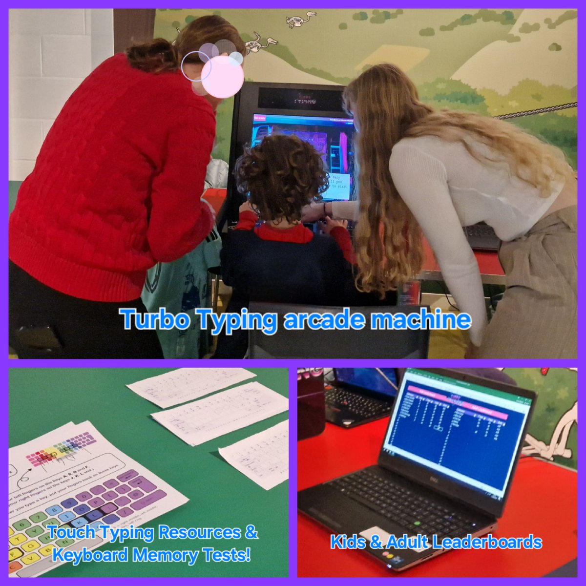 DrEmWilliams's tweet photo. Had a blast last weekend returning to @EurekaMuseum on @WomenScienceDay ๐ฉโ๐ฌ
@ICON_UoL introduced #TurboTyping to young families, who tapped and typed up a storm โก๏ธ Our fastest speed of the day was 163 wpm!
We'll be back for the Adult Late on 7th March ๐น https://t.co/jjqKRg5OxQ https://t.co/4XAePYIEln
