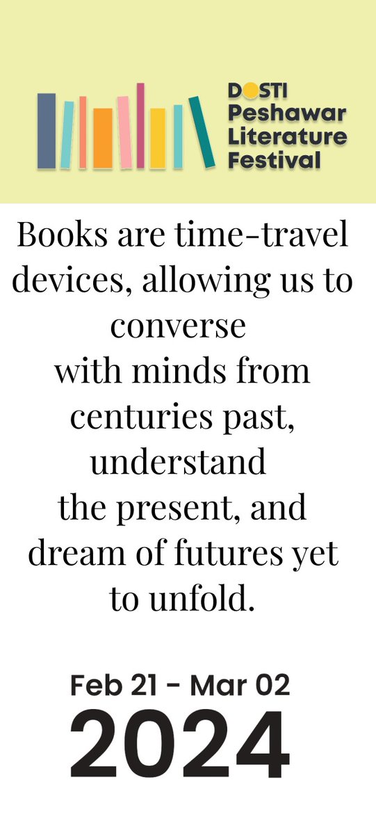 BaberDuri's tweet photo. Books: humanity's passports to endless adventures
#peshawarliteraturefestival #PLF3 #Dosti #PeshawarLitFest @peshawarfest https://t.co/Va3MOa2bZf