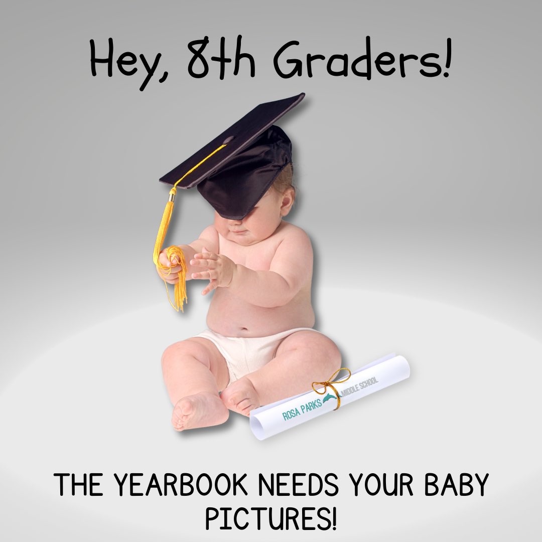 RPMSPTA's tweet photo. DEADLINE TO SUBMIT BABY PHOTOS IS MONDAY!
Visit https://t.co/e4xKVb0Zbl
Type in our school's name &amp; select "shop the store" Click on "Yearbook Snap" located at the top of the webpage
Access code is: dolphins 
Use Yearbook Snap to submit baby photos and student’s name! https://t.co/8vjCyxCa4L