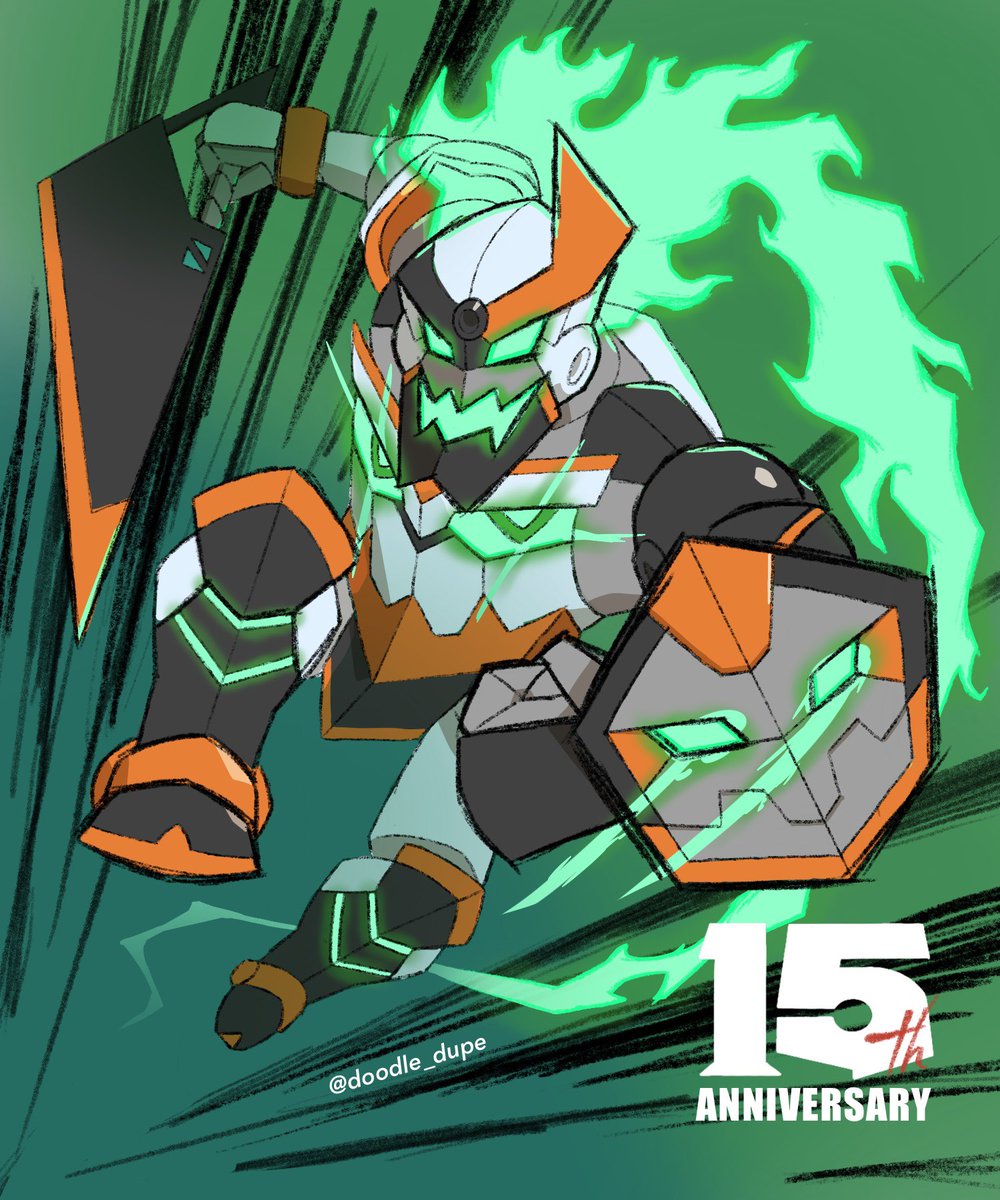 doodle_dupe's tweet photo. @ononotsu @hatotheman @yoltablaze @Heartbreak_Juan @skippeaccented @yokoshima696969 Here’s my original gunman design for Gurren Lagann. I finished it just in time for the movies coming out in the US!
#gurrenlagann #mechaart #Procreate #mechacommunity https://t.co/LqpX5l9M5U