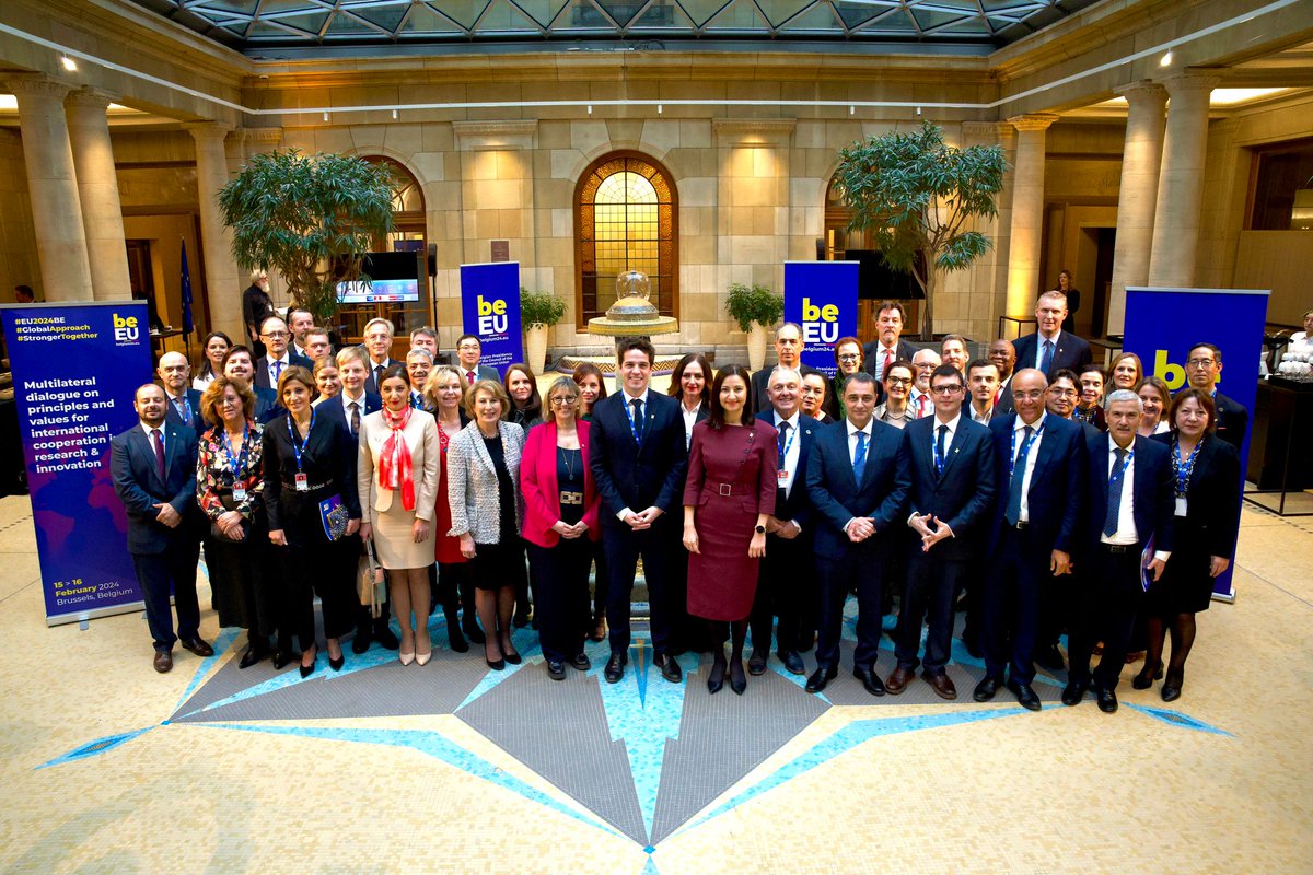 Ili_Ivanova's tweet photo. Research and innovation need a global ethical compass with people and values at its core.๐งญ
This was my message to the international ministerial today hosted by @EU2024BE. ๐ช๐บ
The resulting statement marks important progress! ๐
๐https://t.co/RzKML5pCXD https://t.co/xxV47uEz38