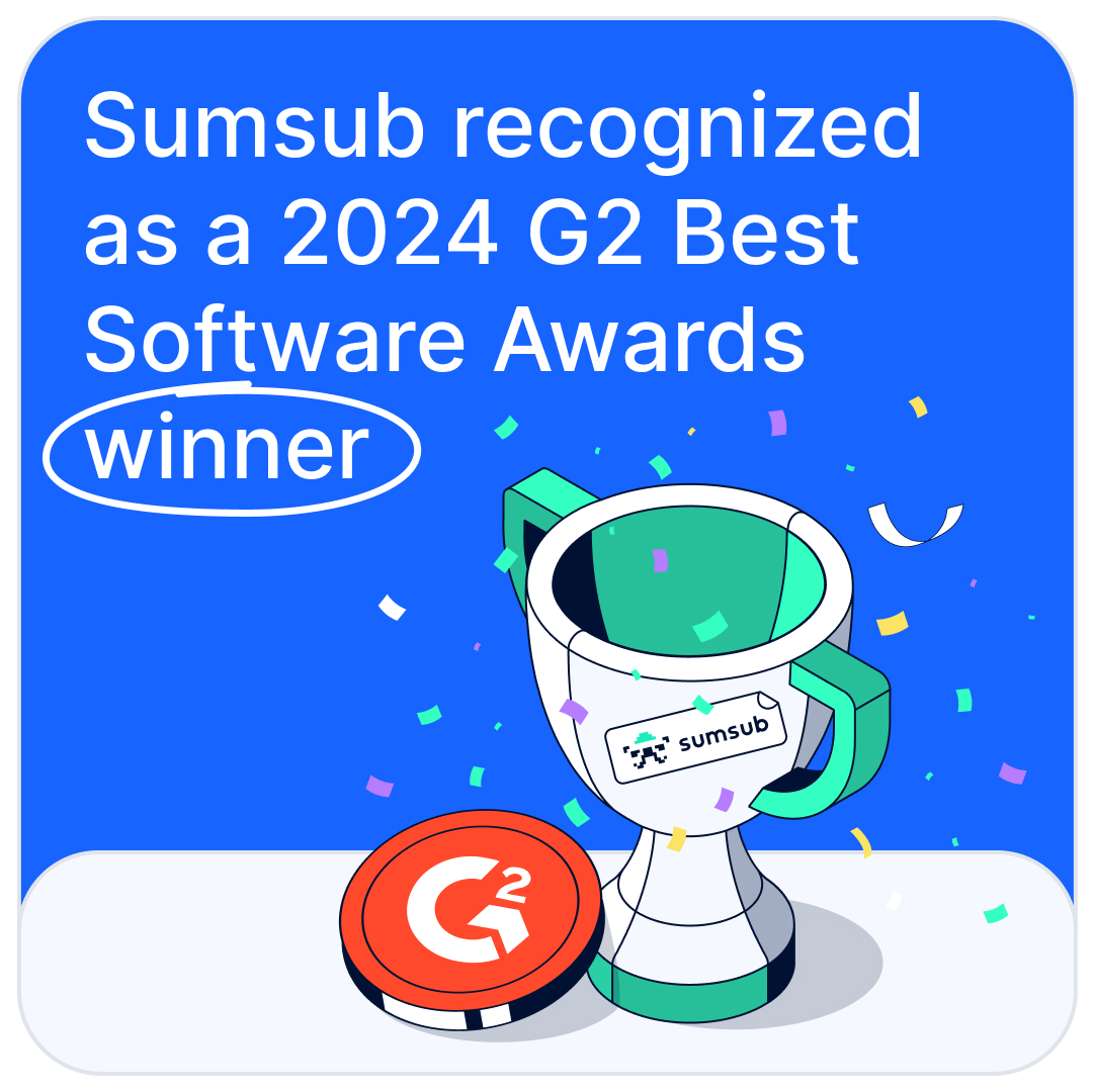 sumsub's tweet photo. 🏆 We're thrilled to announce we've won the 2024 G2 Best Software Awards! 
Thanks to your support, we're leading in UK Software Companies &amp; Commerce Products.
Let's celebrate this amazing achievement together! 

#BestSoftware2024 @G2dotcom https://t.co/QqmdfTiNzZ