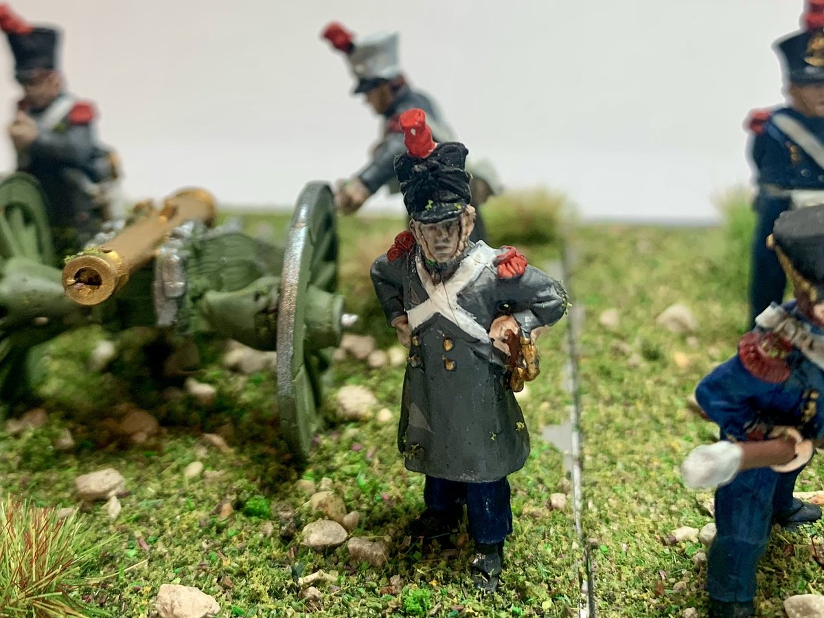 Tadpole97's tweet photo. 6 pounder battery coming on line! #Wargaming #28mm https://t.co/VBkCM0Qr2t