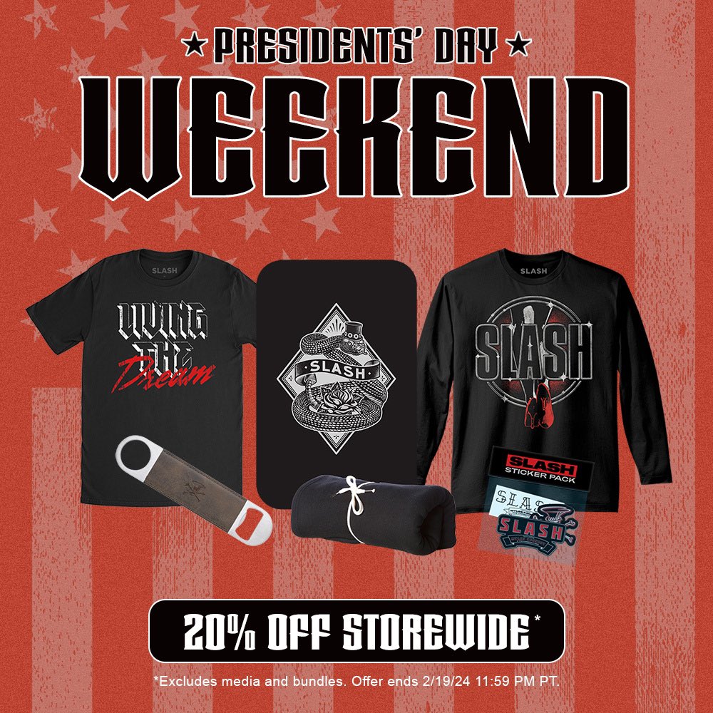 President's Day Sale: 20% OFF Storewide. Shop now. #slashnews