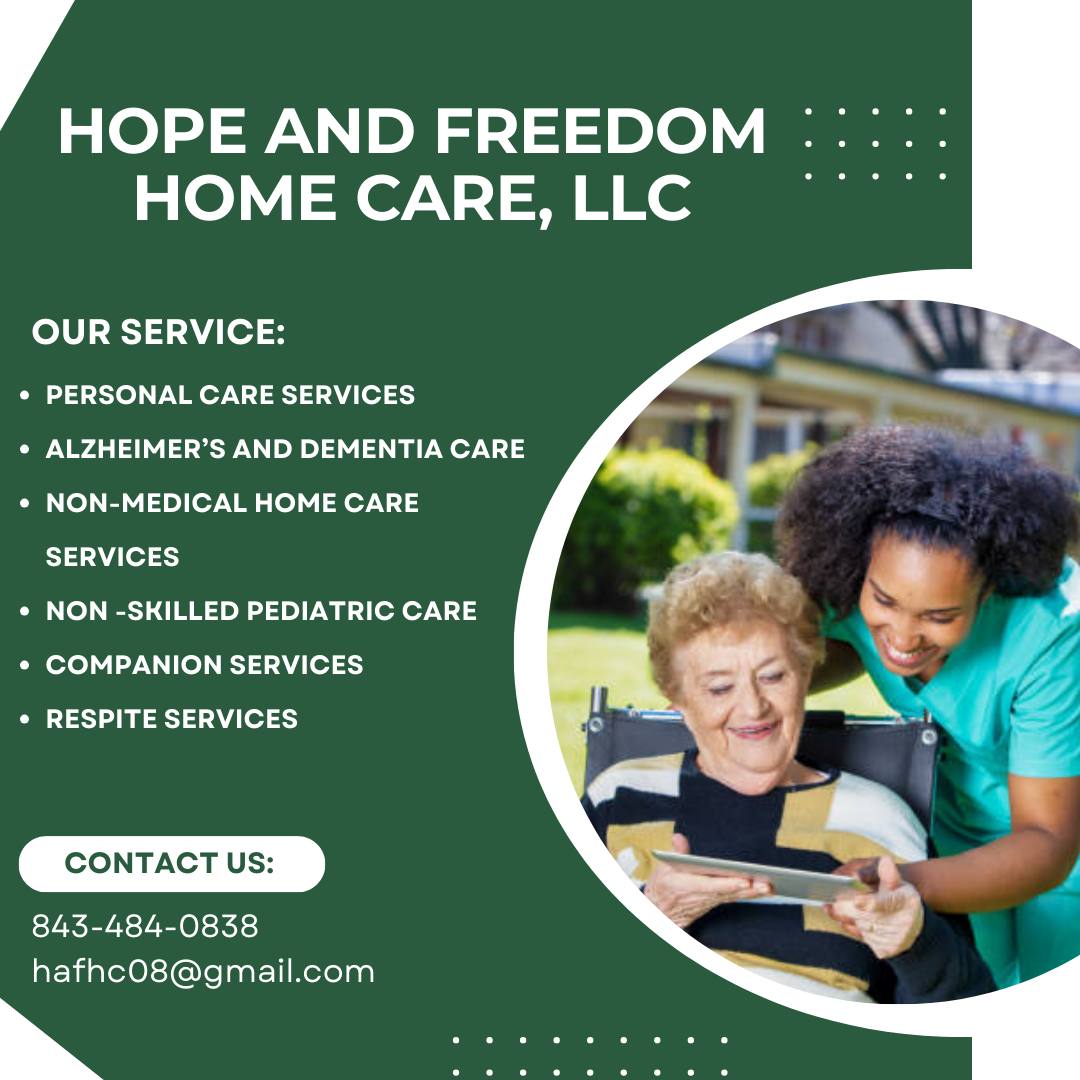 If you're in search of a reliable home care service provider, we'd be happy to chat with you and provide more information.

Feel free to reach out to us at hopenfreedom.com

#inhomecare #inhomecareservices