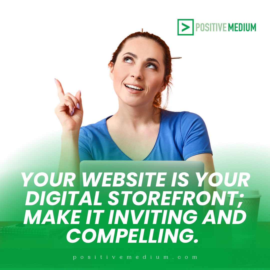 Make your digital storefront as inviting as your smile. Engaging, compelling, unforgettable. 🏪✨

Transform your website into a digital oasis. Reach out now! 🌐💼

#WebPresence #DigitalStorefront #CompellingContent #WebDesign #MarketingMagic #PositiveMedium