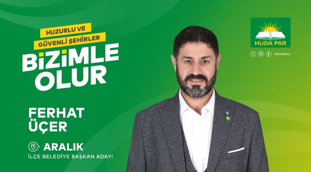 HudaParIgdir's tweet photo. 🔰Iğdır İli Aralık İlçesi Belediye Başkan Adayımız:

▪️ Ferhat Üçer

📍 #DürüstBelediyecilik | #BizimleOlur | #HÜDAPAR https://t.co/mIXOPwgcaS