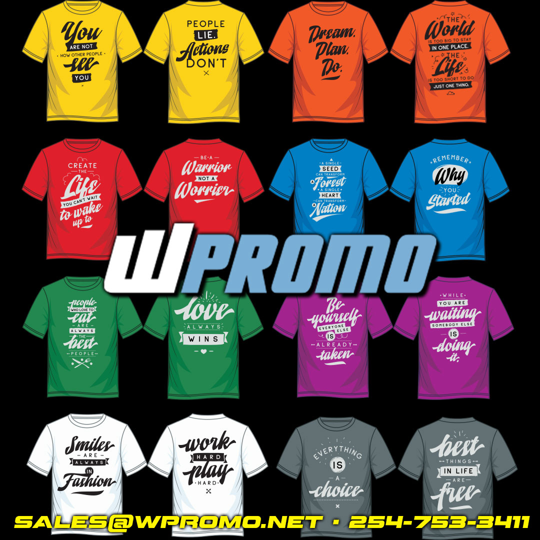 WPromotionsWaco's tweet photo. Need #tshirts for your school, university, organization, group or club? #Wpromo can provide timely turnaround and superior designs at modest prices 💰. Contact us today to get your project in motion. 👍
#screenprinting #WPromotions https://t.co/ajTEep30vE