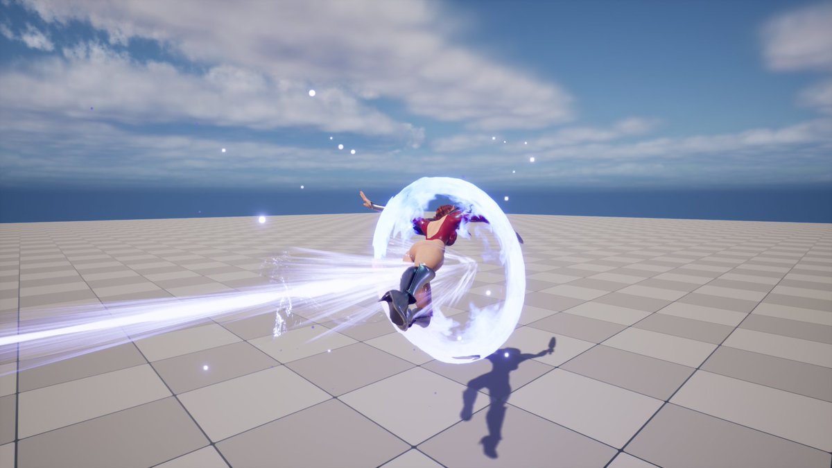 More work on Killer Dolls Dark Abyss:
Moni's new move is looking amazing. Will show the video tomorrow. 
In the meantime, here's a preview 🔥👀
#gaming #sexy #elf #elfgirl #anime #animegirl #hacknslash #bullethell #waifu #fanservice #actiongame