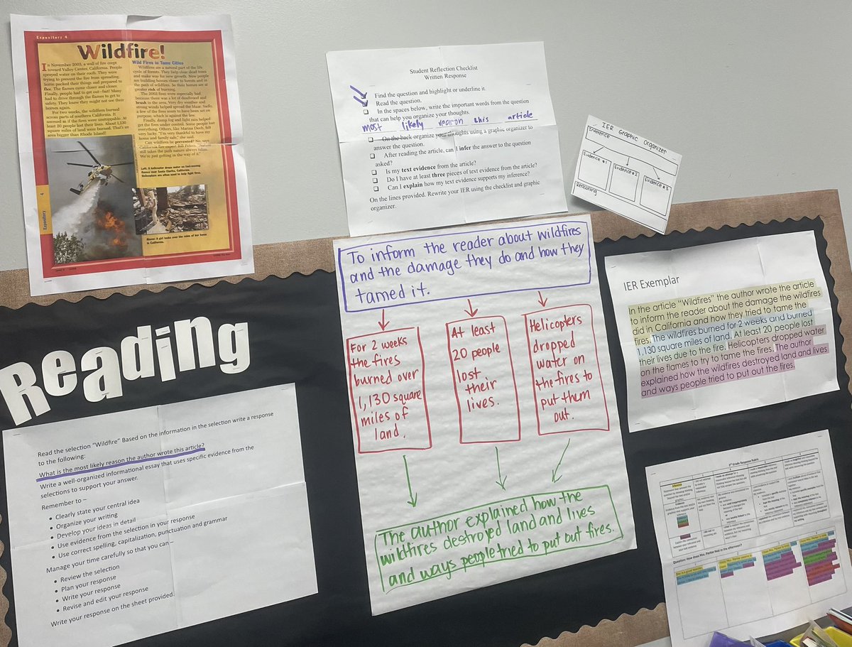 This coaching cycle has been so rewarding already and we are just getting started! Creating exemplars, instructional tools to drive organization and reflection. Everyone working together to drive student success with reading responses! Clarity with Collaboration 💙