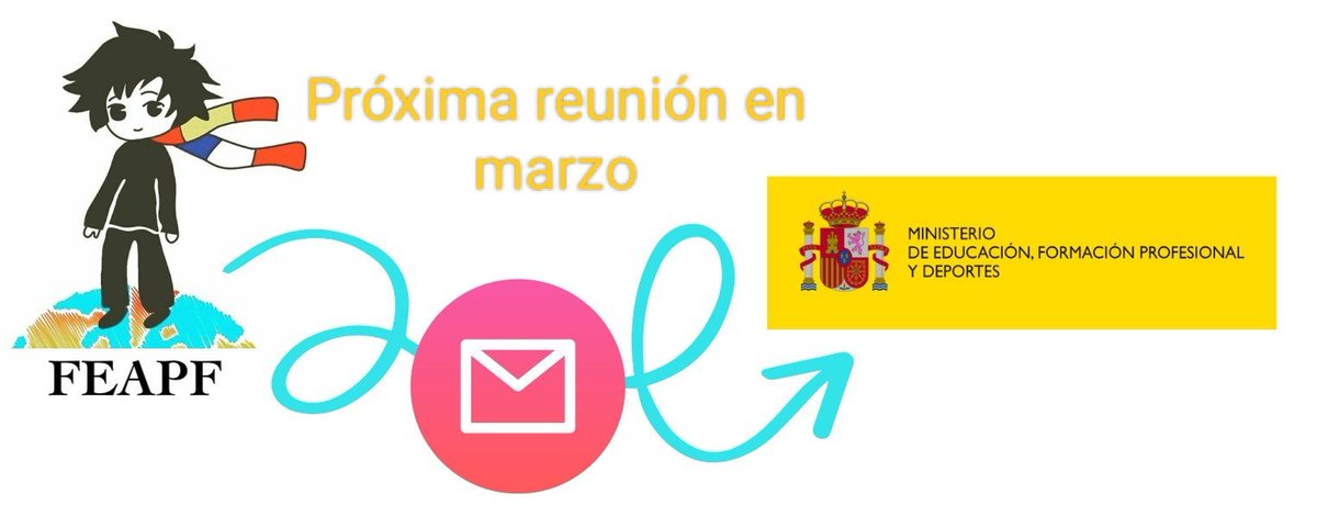 Agradecemos al <a href="/educaciongob/">Ministerio de Educación, FP y Deportes</a> haber aceptado nuestra petición de reunión que tendrá lugar a principios del mes de marzo