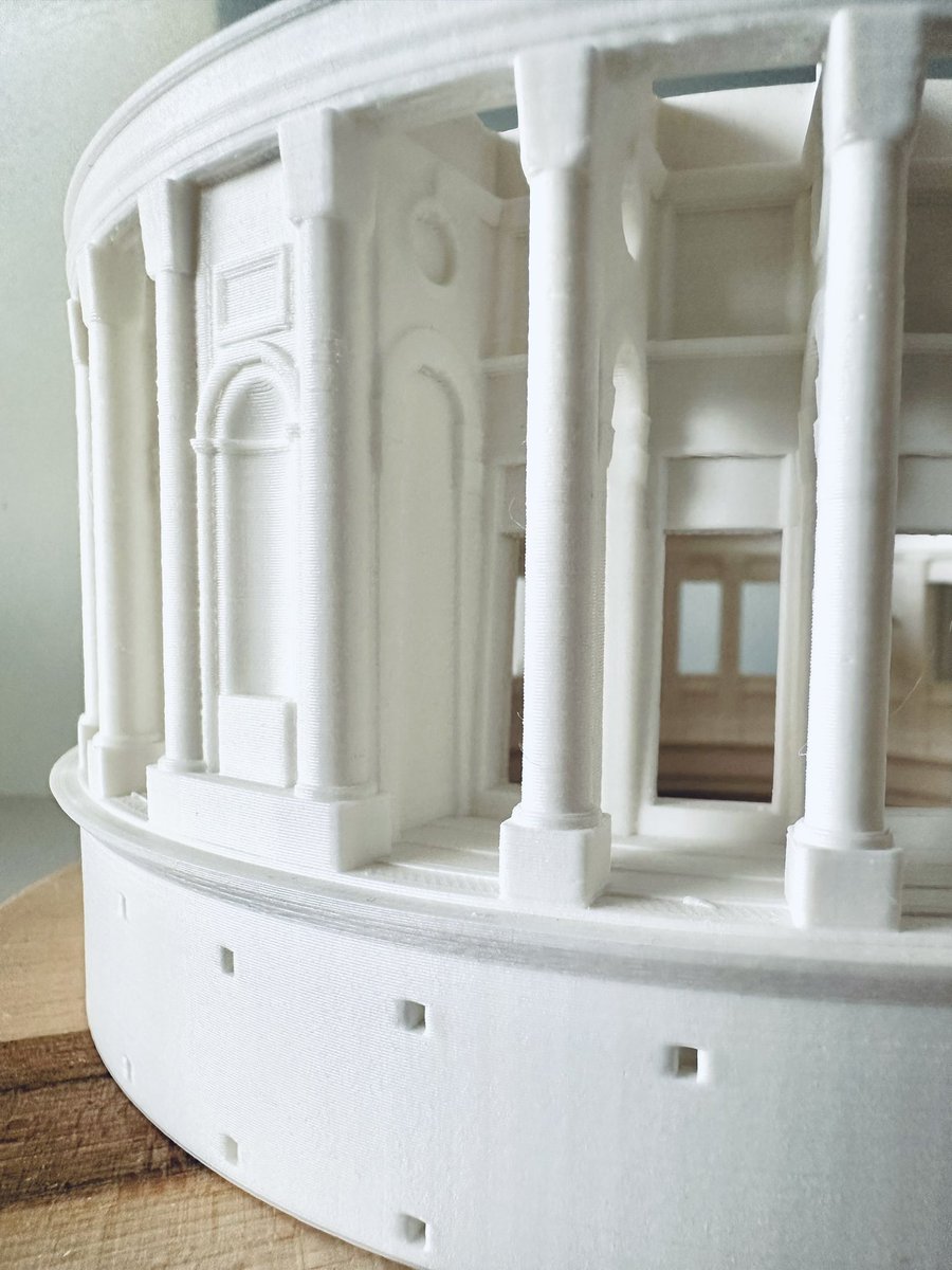 n3D_workshop's tweet photo. 42 hours of printing. Fear of a design or slicer error in the last few hours π«£β¦ but everything has turned out great, delighted with the result π.
#3Dprinted #3Ddesigned #architecture https://t.co/pGbe1vXm8R