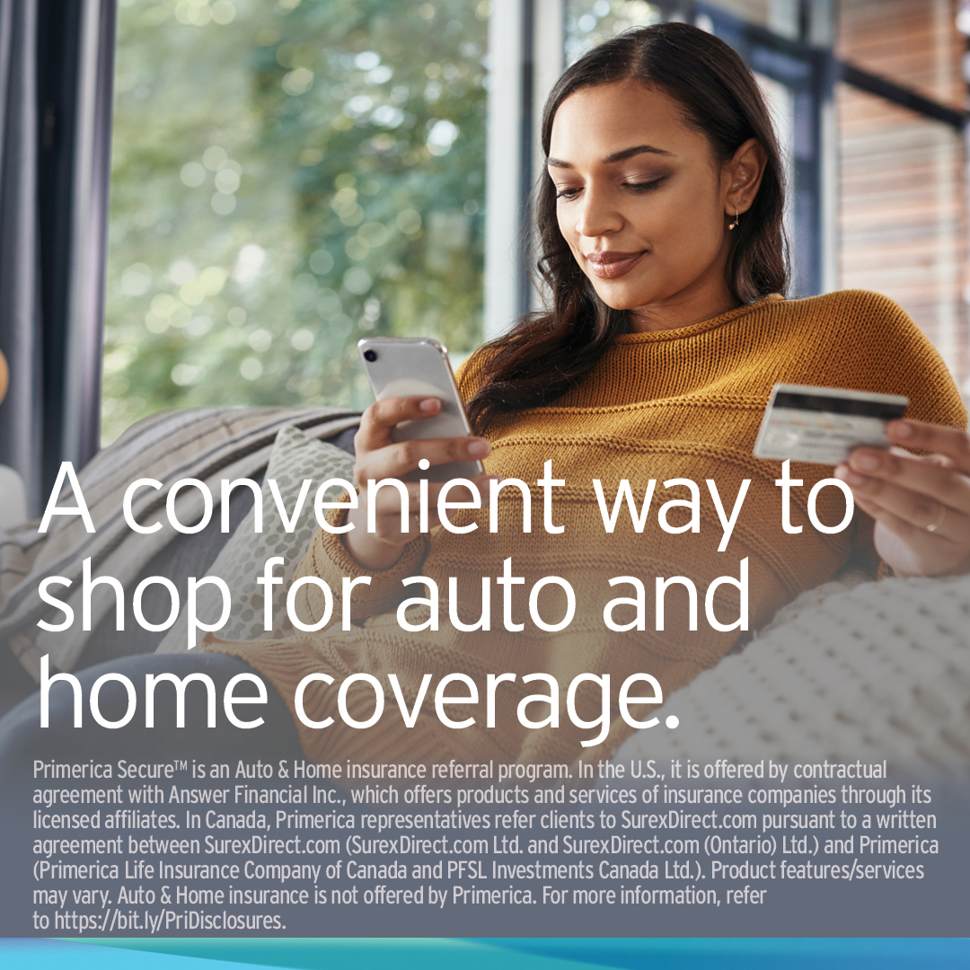 GuintoRich's tweet photo. One phone call can help you choose the auto and home protection you and your family need. 

Contact me to see how the Primerica Secure auto and home insurance referral program can help. 

https://t.co/X2qHsg3uKF https://t.co/15A1KYYlcK