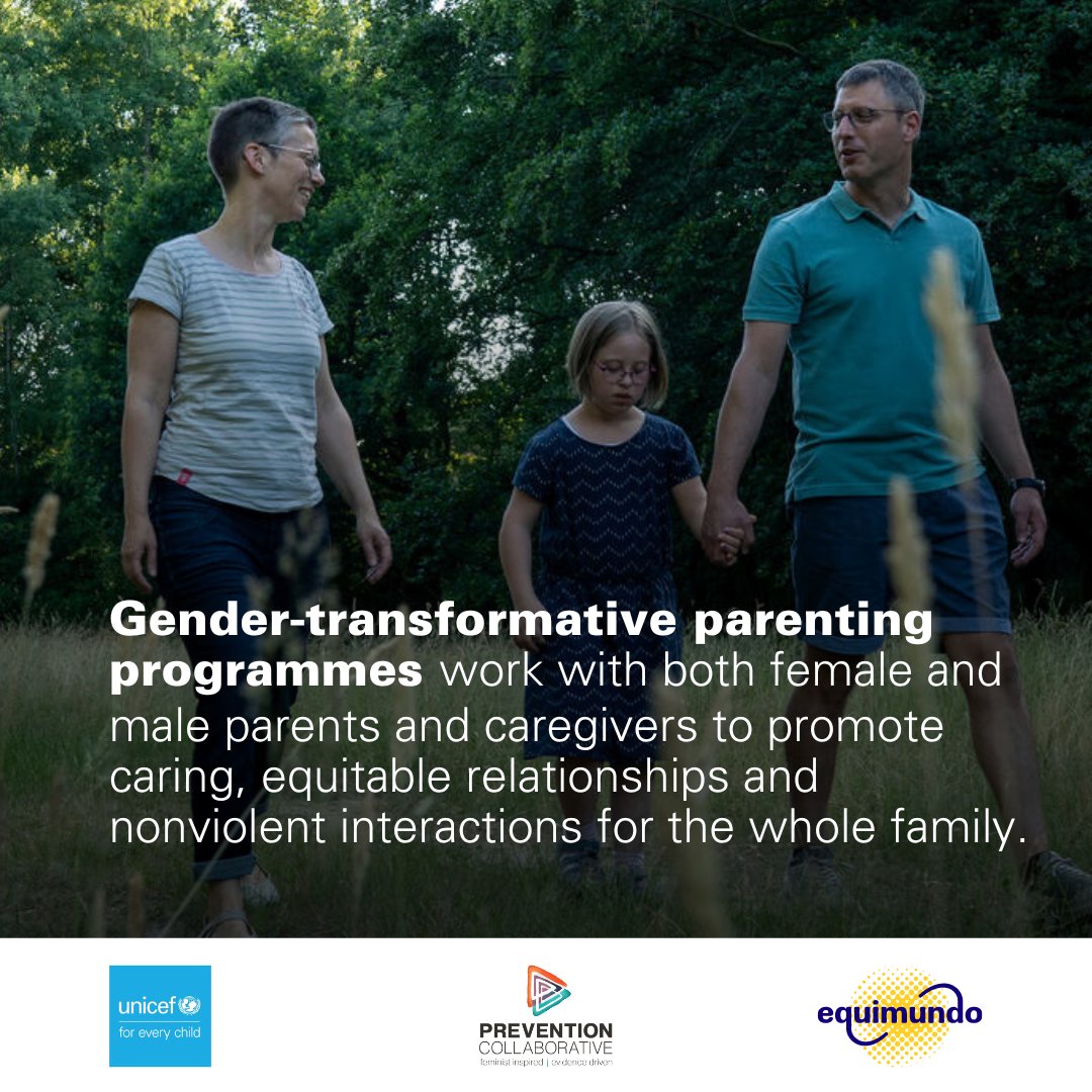 unicefprotects's tweet photo. 🚨 HAPPENING TOMORROW!
Join us, @equimundo_org & @Prevent_Collab for the webinar launch of our new evidence briefs integrating violence prevention & #genderequality promotion within parenting programmes.
🎙️Register here: https://t.co/t4YE7JdruN.
#ParentingWell https://t.co/dPYIrQSaPJ