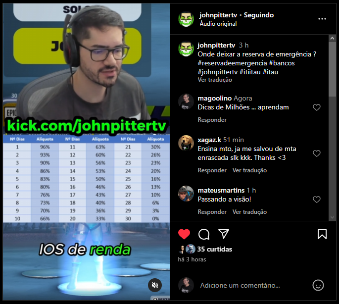 magoolino's tweet photo. @JohnPitterTV o melhor !! https://t.co/HMQ3UAvLjl