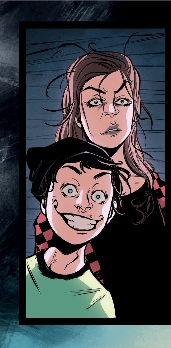 VioletArt22's tweet image. ....from CAN I SCREAM?
.
.
(W) @jnthnhdrck
(A) 🤷‍♀️
(C) @rubencurtocolorist
(L) @leoatlionlettering

@keenspot @PREVIEWSworld
.

The debut collaboration of husband-and-wife comic book creators, Jonathan Hedrick &amp;amp; Francesca Fantini (Rebel Grrrls)
#caniscream