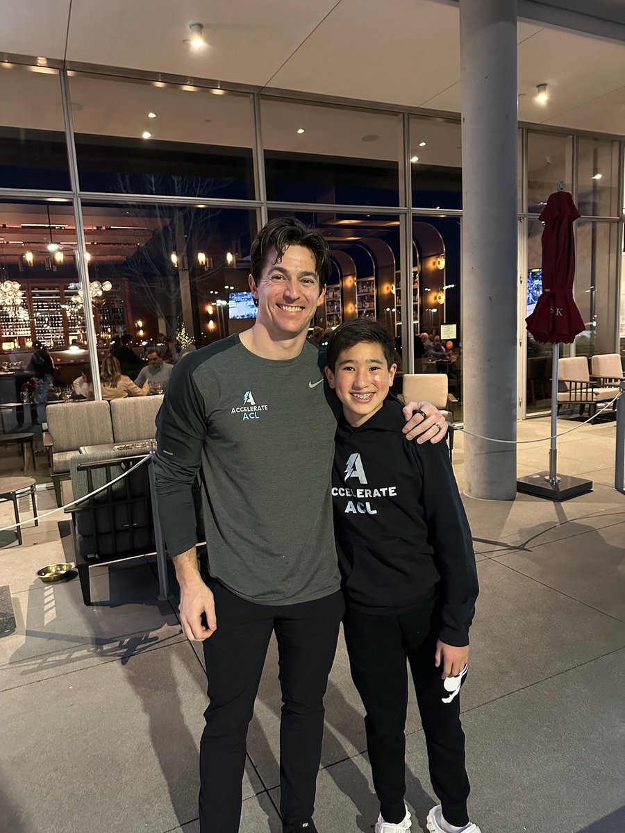 _zachmichael_'s tweet photo. The days and weeks that follow an ACL injury can be a dark and hopeless place for athletes full of fear and uncertainty. Evan and I built @Accelerate_ACL to be a light.

Through the experience we share with our athletes, we often develop deep, trusting relationships, even when we're physically separated by 3,000 miles.

Yesterday was a fun and fulfilling day. I had the opportunity to meet with two of my athletes and see them participate in their sport while visiting San Francisco for #AAOS2024.

We reflected on our work together, chatted about life, and got to know each other more on a personal level. I'm feeling really thankful for the opportunity to impact young people's lives while doing what I love.

A big thank you to the University of San Francisco women's soccer coaches, basketball training guru Stevie Johnson, and ClubSport San Ramon for accomdating!

Can't wait to see what's next for Brian and Ella!