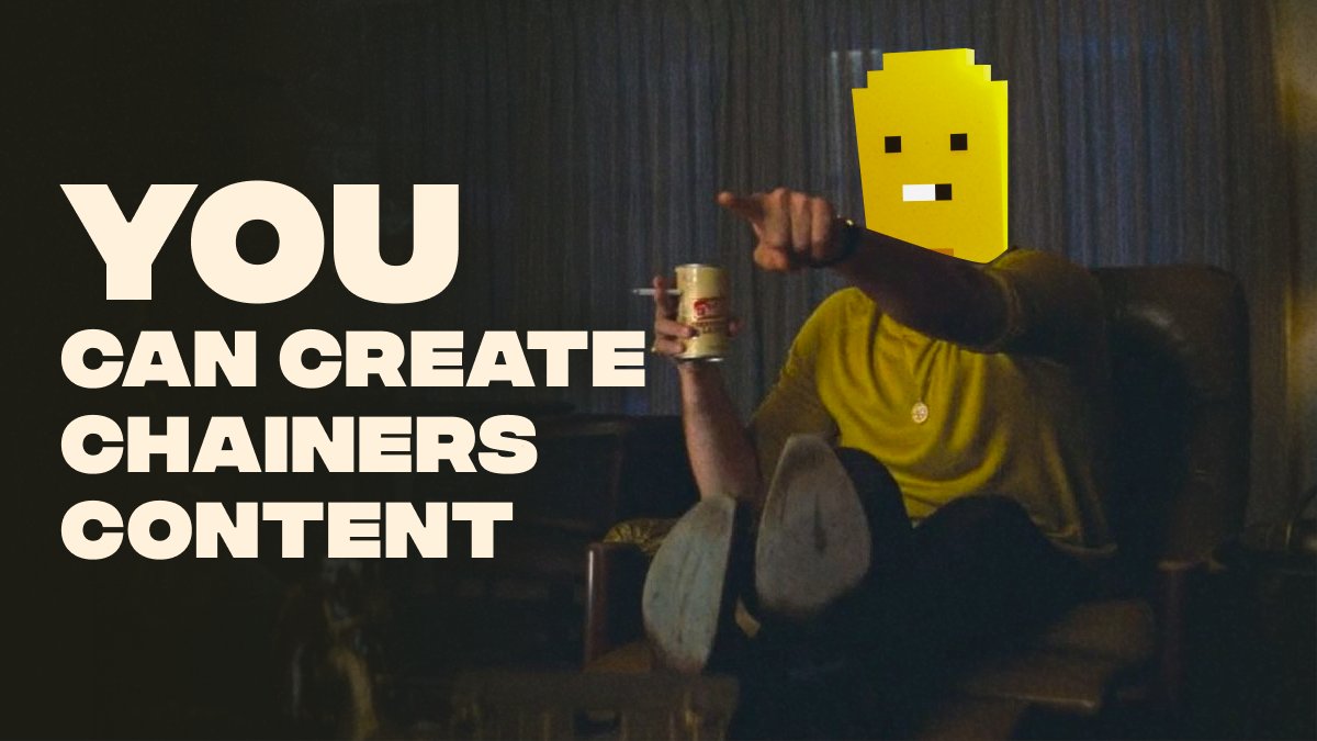 Chainers tweet media