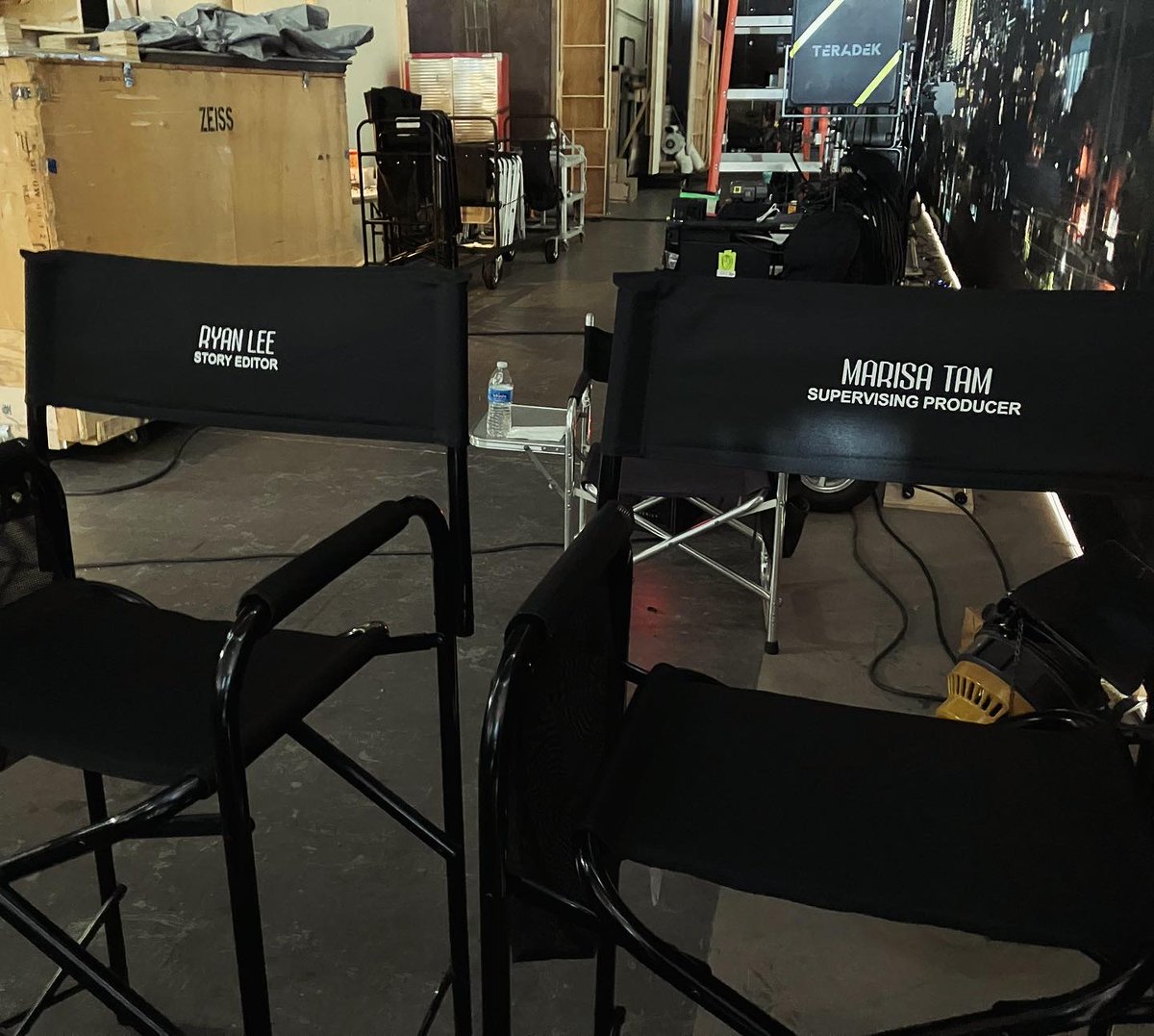 MarisaTam's tweet photo. CAPE #CNWF alumni roll deep on #CSIVegas.

Rode shotgun with @paperfisherman for a few days on his most recent episode. Ryan wrote and produced a big, cool hour of TV that’s going to knock your socks off when it airs.

CSIV’s third season premieres this Sunday 10/9c on CBS! https://t.co/12JImAyfWA