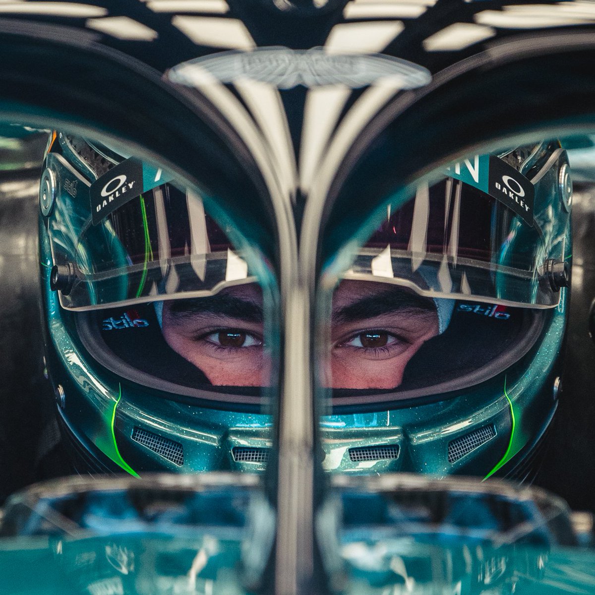 AstonMartinF1's tweet photo. The calm before the storm. https://t.co/wBXubFIPvn
