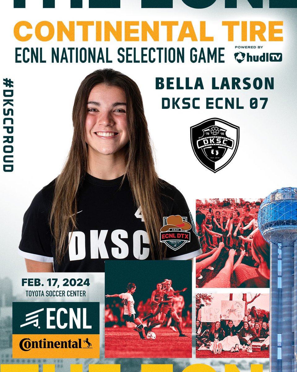 D'Feeters Kicks Soccer Club (@dksc_official) on Twitter photo Congrats Bella and AJ on your well deserved invitation. We are DKSC proud of you two. Continue representing!!
Game time 7:30pm on field #2👊<a href="/AJaquaySoccer/">Ashton “AJ” Jaquay</a> <a href="/2025Larson/">Isabella.Larson.2025</a> <a href="/ImCollegeSoccer/">College Soccer Truth ™</a> <a href="/TheSoccerWire/">SoccerWire</a> <a href="/TheECNL/">The ECNL</a> <a href="/PrepSoccer/">Prep Soccer ⚽️</a> <a href="/TheSoccerWire/">SoccerWire</a> <a href="/TopDrawerSoccer/">TopDrawerSoccer</a> <a href="/07gDksc/">DKSC ECNL 06/07G</a> <a href="/dksc_08_ECNL/">DKSC 07/08g ECNL</a> Congrats Bella and AJ on your well deserved invitation. We are DKSC proud of you two. Continue representing!!
Game time 7:30pm on field #2👊<a href="/AJaquaySoccer/">Ashton “AJ” Jaquay</a> <a href="/2025Larson/">Isabella.Larson.2025</a> <a href="/ImCollegeSoccer/">College Soccer Truth ™</a> <a href="/TheSoccerWire/">SoccerWire</a> <a href="/TheECNL/">The ECNL</a> <a href="/PrepSoccer/">Prep Soccer ⚽️</a> <a href="/TheSoccerWire/">SoccerWire</a> <a href="/TopDrawerSoccer/">TopDrawerSoccer</a> <a href="/07gDksc/">DKSC ECNL 06/07G</a> <a href="/dksc_08_ECNL/">DKSC 07/08g ECNL</a>