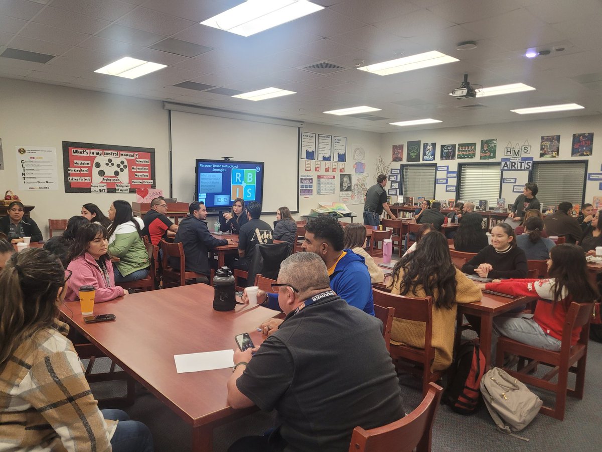 vasq_jc's tweet photo. Who ordered RBIS?? We did!! HMS doing some morning PD today!! Thank u to our fabulous teachers for re-learning our RBIS! You all rock!! https://t.co/sNjbvPnjjO