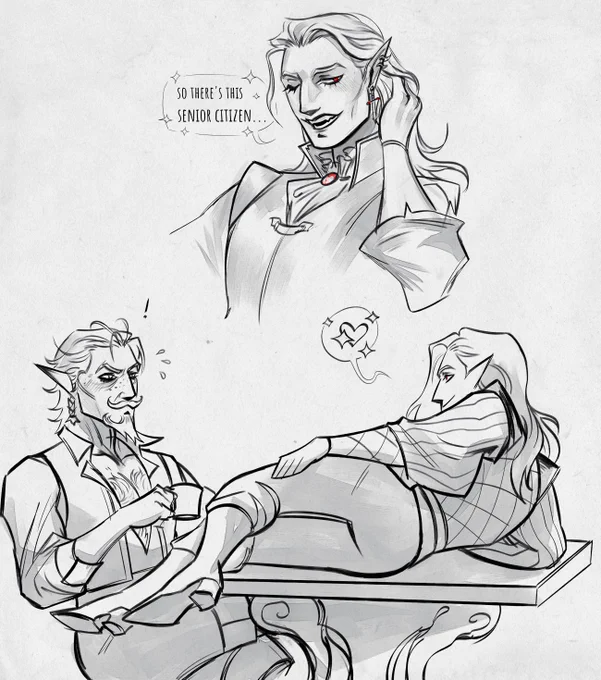 borrowed Ris'daer from @mothmanners xD ✨ 