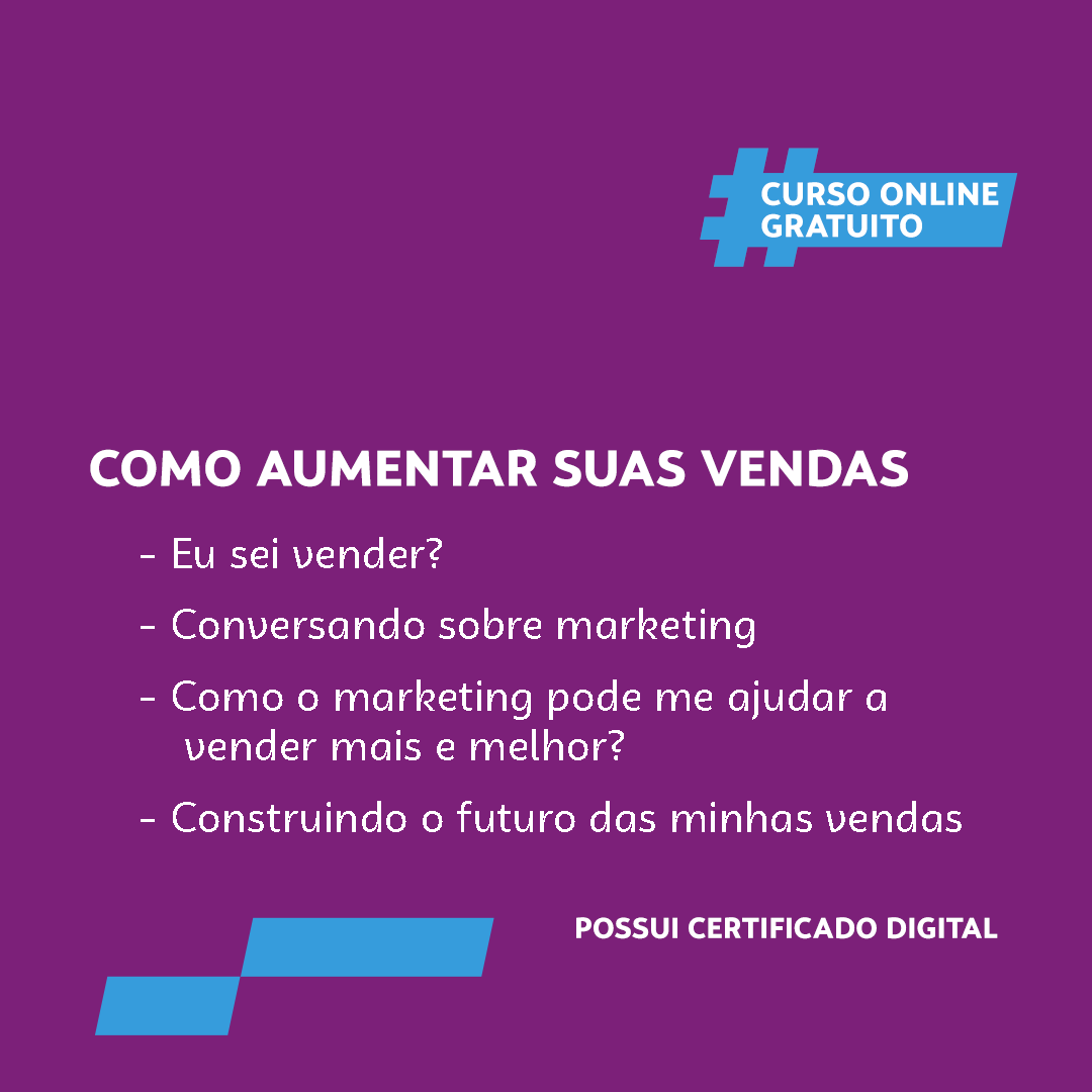 sebraegoias's tweet image. Desbloqueie seu potencial de vendas e alcance o sucesso que você merece! 🌟💼 Descubra habilidades e estratégias necessárias para impulsionar suas vendas e superar suas metas.

📲 Inscreva-se em: bit.ly/CursosONlineSe… 

#sebraegoias #empreendecomsebrae