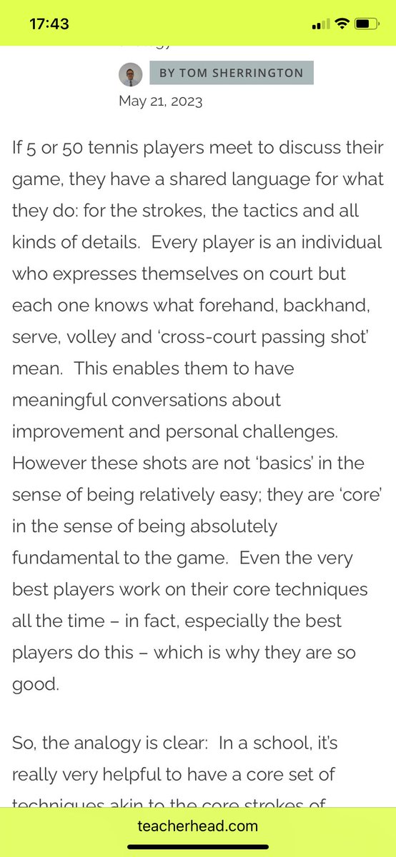 A productive staff CPD day today focusing on our core teaching techniques as outlined by <a href="/teacherhead/">Tom Sherrington</a> #sharingbestpractice #stmonicasway