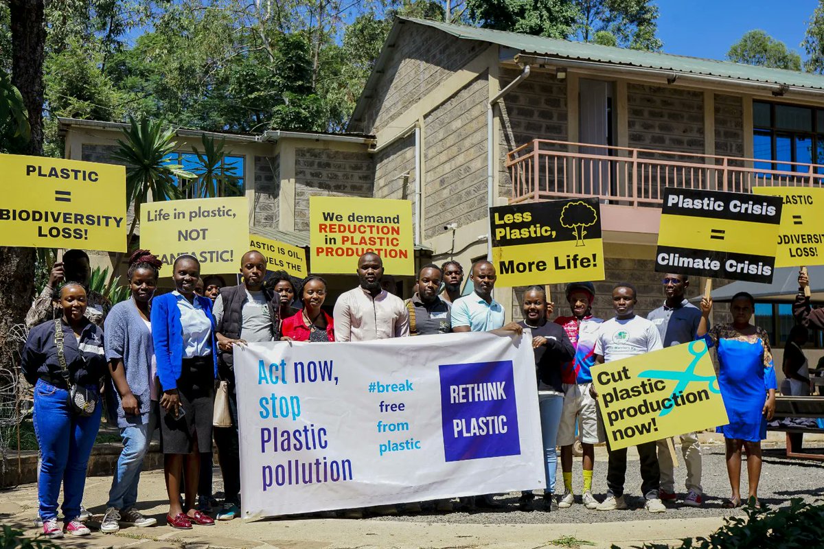 KenLuther_'s tweet photo. At @Ubunifu_Hub, we unpacked the insights from the People's Assembly on Global Plastics Treaty, reflecting on past #UNEA and #INCs. #UNEA6 beckons, spotlighting the triple planetary crisis. #ClimateActionNow #YouthEmpowerment #Environment #Community #SaveEarth #PeopleNotProfit https://t.co/aTVMupcC2M
