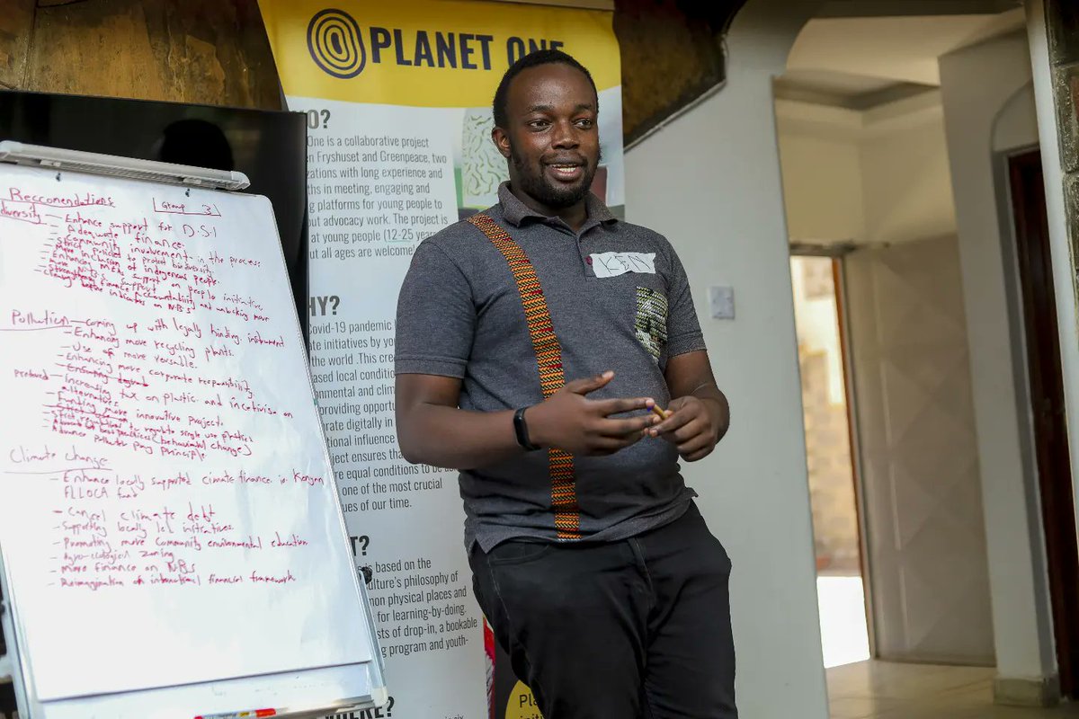 KenLuther_'s tweet photo. At @Ubunifu_Hub, we unpacked the insights from the People's Assembly on Global Plastics Treaty, reflecting on past #UNEA and #INCs. #UNEA6 beckons, spotlighting the triple planetary crisis. #ClimateActionNow #YouthEmpowerment #Environment #Community #SaveEarth #PeopleNotProfit https://t.co/aTVMupcC2M