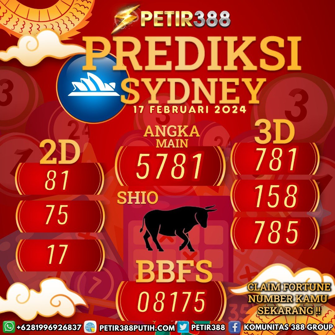 petir388's tweet photo. ⚡️PREDIKSI TOGEL PETIR388⚡️
Tanggal : 17 FEBRUARI 2024

Utamakan prediksi sendiri ya bosku, semoga podium^^

link daftar »  https://t.co/ErqpjedxAn
LINK CHANNEL »  : https://t.co/5Zq1V2rQP4

#petir388 #togelonline #togelsydney #togelsingapore #togelhongkong #prediksitogel https://t.co/izs8Z4Fsxp
