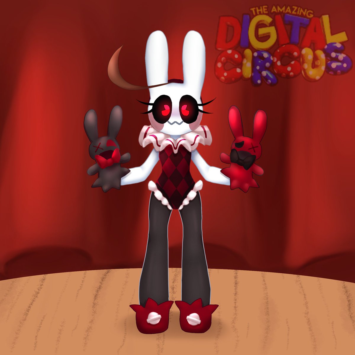 Cherrycookie241's tweet photo. The Amazing Digital Circus OC ❤️🐰🖤
Una seguidora sugirió el nombre de "Harey" así que así fue nombrada esta beba
╴╴╴╴╴⊹ꮺ˚ ╴╴╴╴╴⊹˚ ╴╴╴╴˚ೃ ╴╴
#TADC #TheAmazingDigitalCircus #OC #originalcharacter #drawing #Sona #digitalart https://t.co/o9JVACr7lj