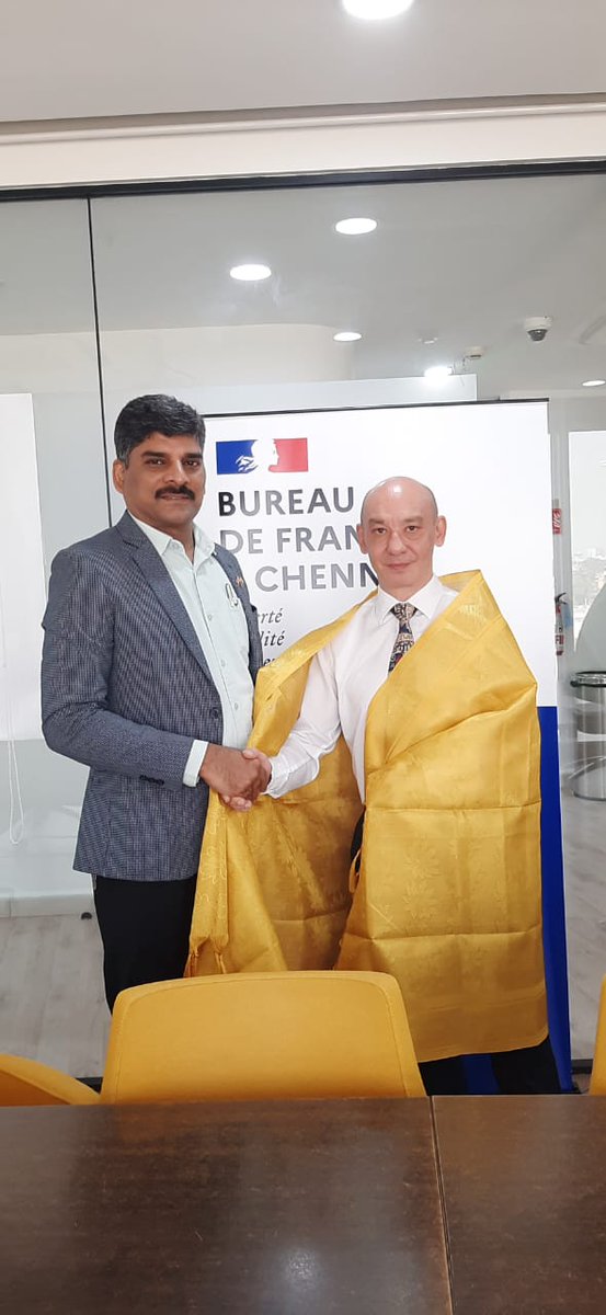 RKoffice3's tweet photo. HE Bruno Nguyen, 🇫🇷🇮🇳France Deputy Consul General in Chennai https://t.co/QgGbgTprrB
