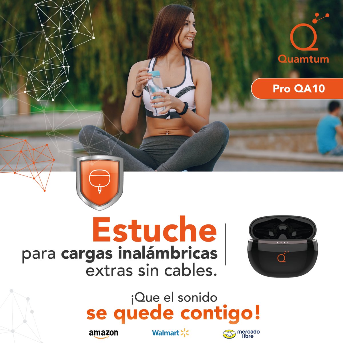 QuamtumAudio's tweet photo. ¡+20horas de reproducción!
Disfruta de cargas extras sin cables con el estuche de carga de nuestros earbuds #QuamtumProQA10, podrás cargarlos por completo dondequiera que estés. 🧡🎧😎

#HolaQuamtum #SomosQuamtumPersonalAudio #QuamtumPersonalAudio #EarbudsQuamtum #Audio #Earbuds https://t.co/WuRc5qu7Ez