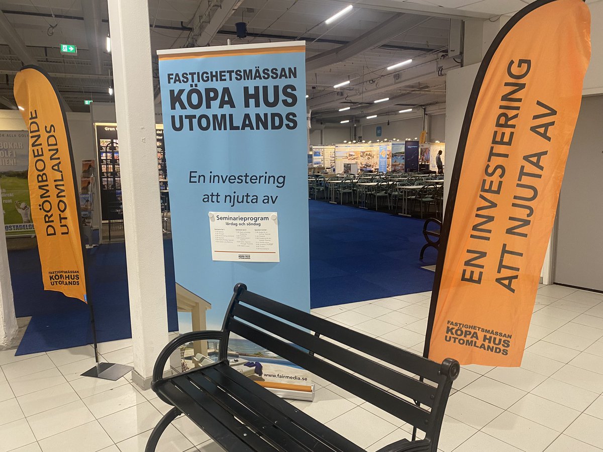 Välkomna till Kistamässan lördag och söndag 10.30-17 och Köpa Hus Utomlands. Jag finns på plats samtliga dagar och pratar gärna Spanien med dig. Que tengas un buen fin de semana!