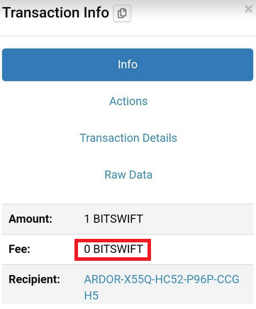 Running a 0 fee bundler on #Bitswift #blockchain. User transactions are currently free when using $BITS.