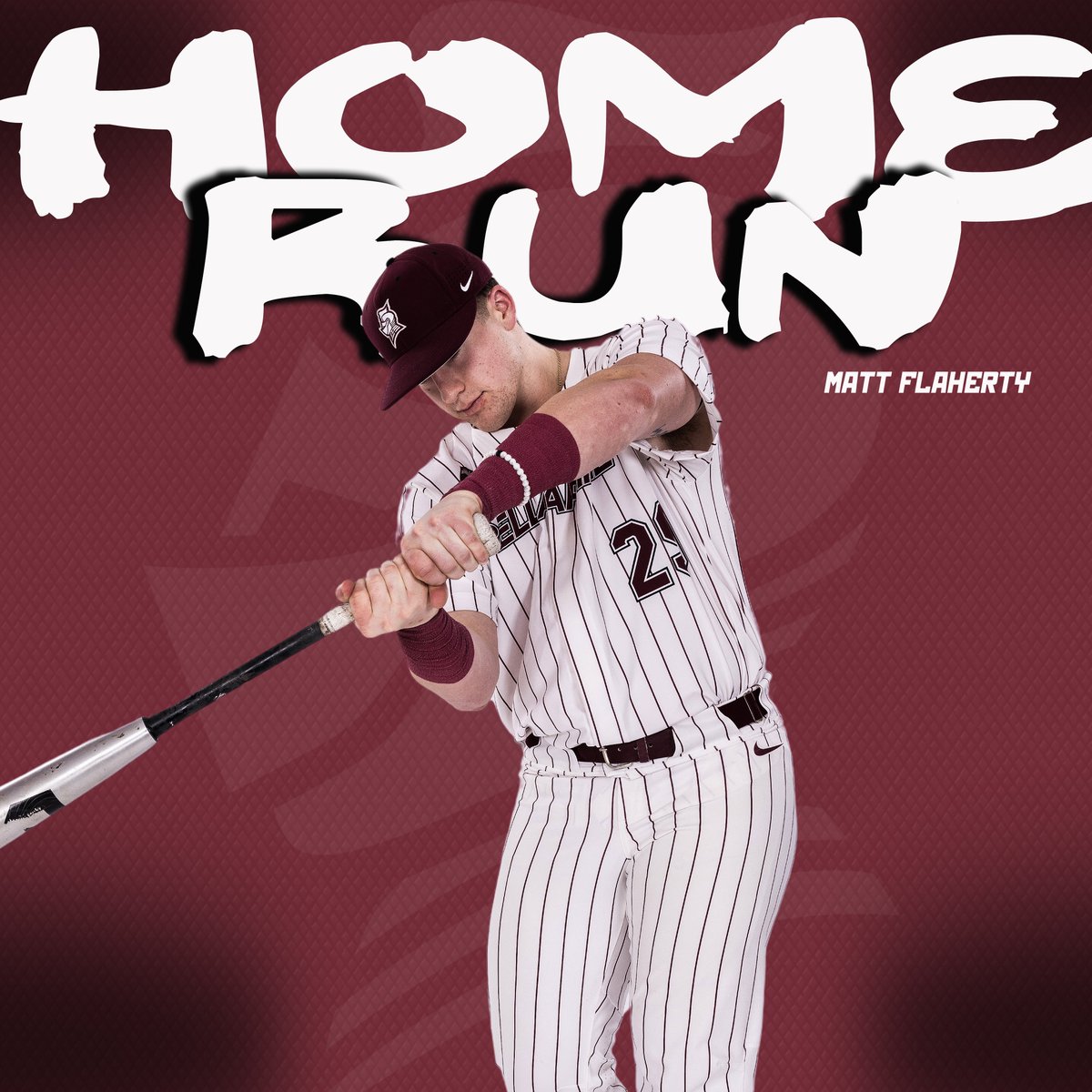 Matt Flaherty has homered in each of his first 2⃣ at-bats as a Knight. His solo 💣 pushes the lead to 5-0 over TTU in the T3.